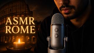 ASMR Whispered Rome Travel Story 🇮🇹 Relaxing, Sleep Story  Colosseum & Vatican