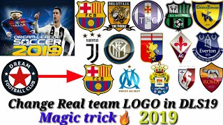 How To Change All Team Logo In Dream League Soccer 2019 • No Root - Youtube