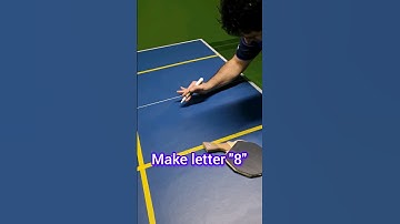 Advanced Backhand TopSpin With ArcherGrip #shortsvideo #shortsyoutube #tricks #howto #howtomake