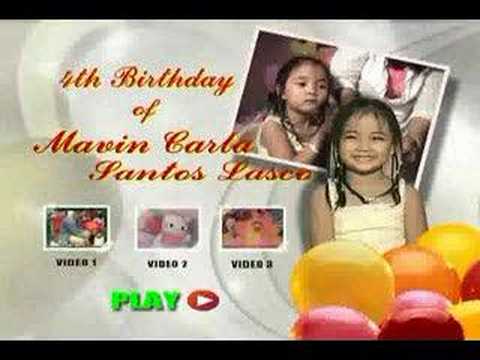 Mavin Carla's 4th Birthday