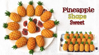 Fruit Shape Sweet | 3 Ingredients Recipe | Easy Sweet Recipe At Home | Peda | Burfi | Sweet Recipes