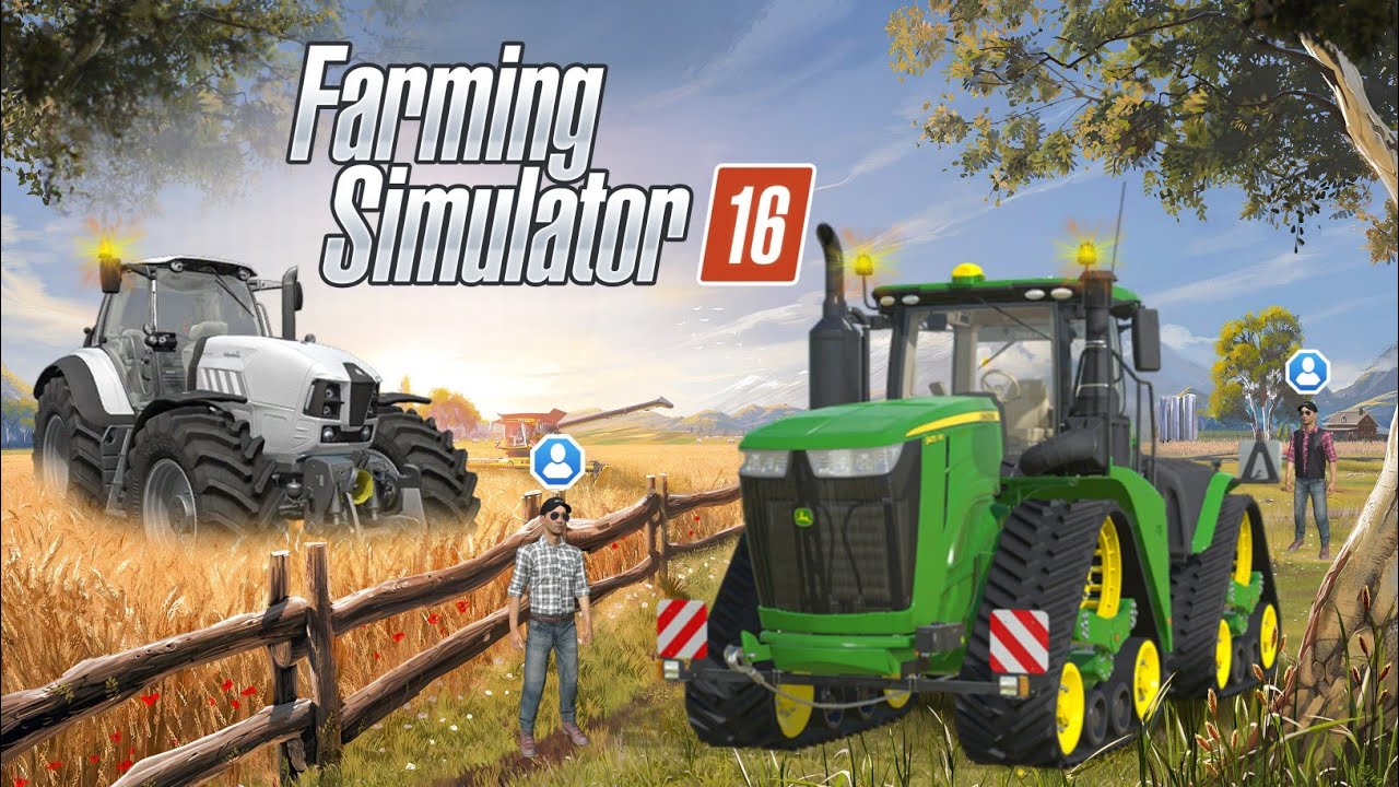 Fs16 Net Planting & Cultivating In Fs16 | Fs16 Multiplayer | Timelapse | - YouTube