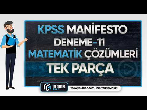 KPSS Manifesto Coğrafya Soruları ve Çözümleri | DENEME-11