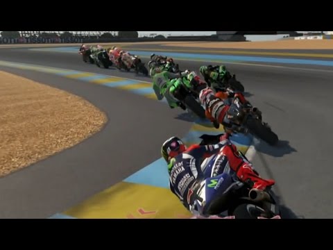 Video: MotoGP France 2014, Jorge Lorenzo juuttuu