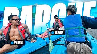 CARRERA EN KAYAKS AL LADO DE LA CASA DE MESSI