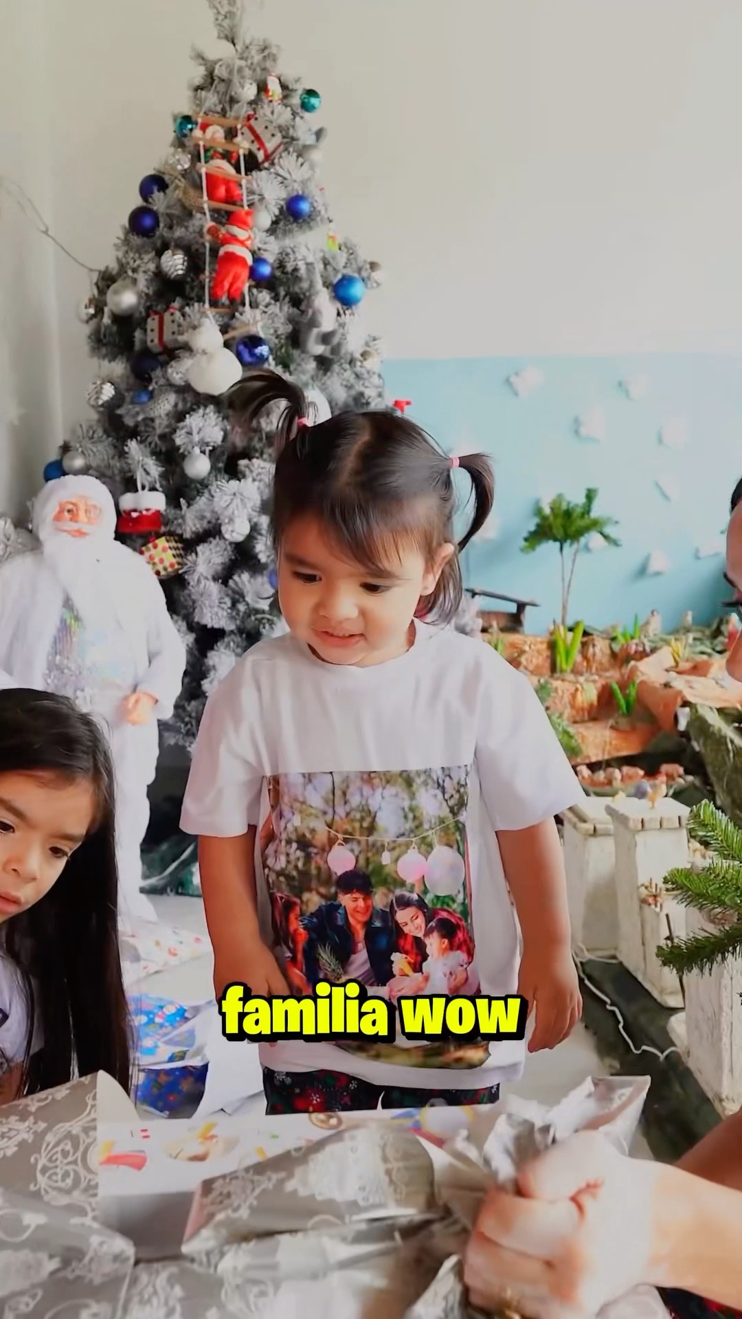 ¿Mi hija Isabella no le gustó el de Papá Noel???