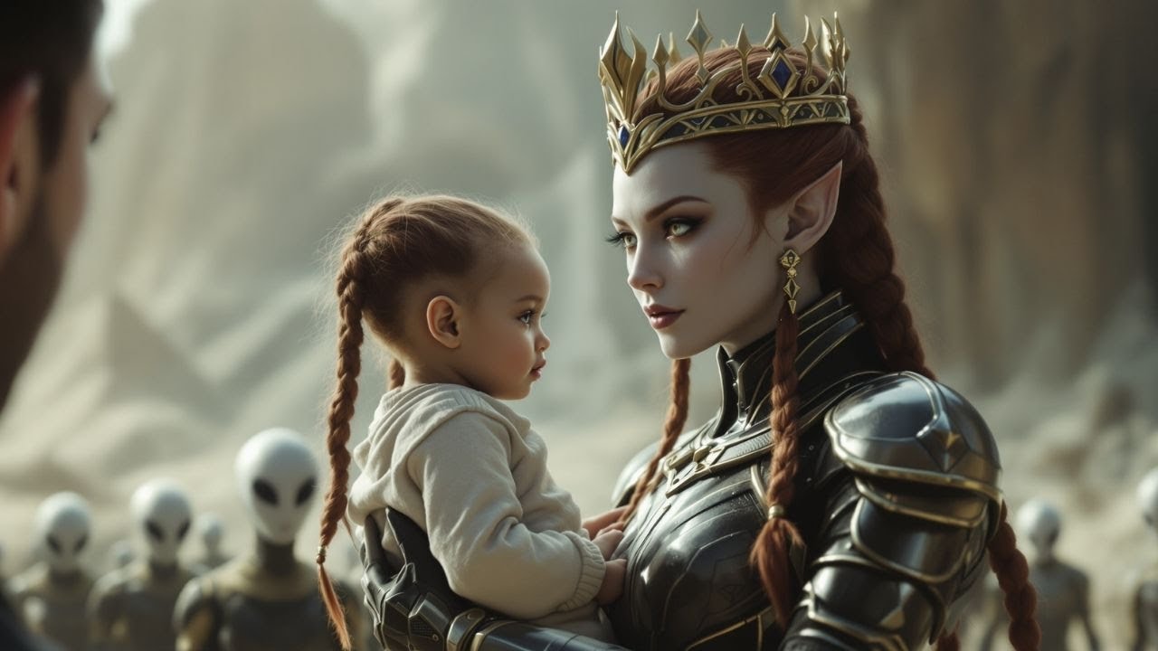 Моя дочь вышла замуж за человека? — Королева инопланетян была слишком шокирована, чтобы говорить