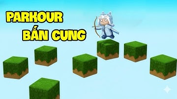 Vừa Parkour Vừa Bắn Cung Thử Thách Kỳ Lạ Trong Mini World | Meowpeo