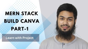 Build a canva web application using MERN STACK [bangla] project overview #1