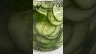 Pickled cucumber - have it with sandwich, burger, Chinese food or just by itself