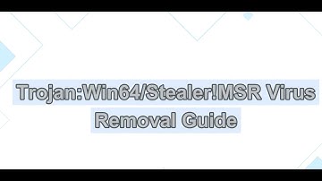 Remove Trojan:Win64/Stealer!MSR Completely
