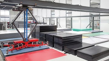 A Storage System for the Plastics Industry - Increase of added value by means of automation