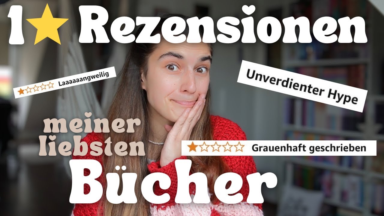Negative Rezensionen meiner liebsten Bücher 📚💔 1 Stern Bewertung 🥲