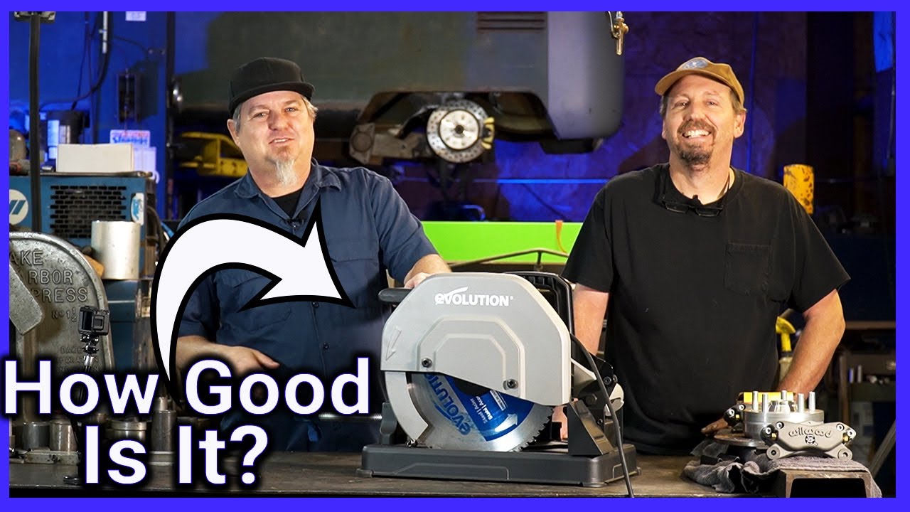 Evolution Power Tool | The Best Chop Saw we have used!