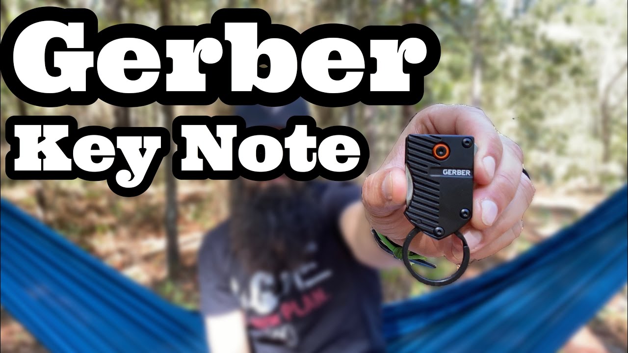 Gerber Key Note \ Compact Fine Edge Scraping & Cutting Knife [REVIEW]