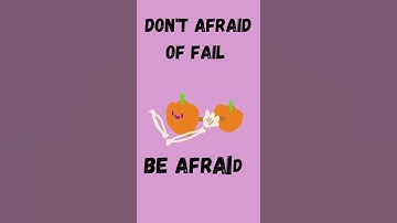 5 ways to overcome FEAR of FAILURE