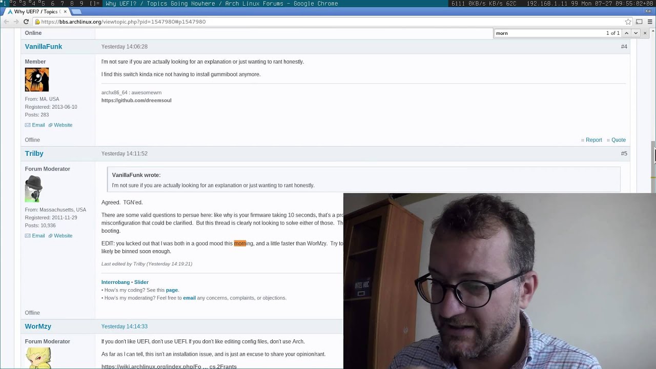 Forum moderators shouldn't censor