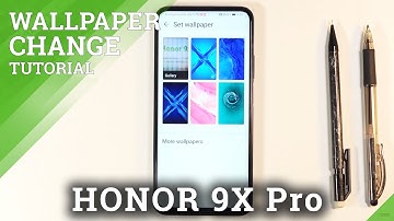 How to Change Wallpaper in HUAWEI Honor 9x Pro – Find Display Options