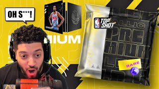 OPENING A RARE METALLIC GOLD PACK ON NBA TOP SHOT! (KEVIN DURANT PULLED!)