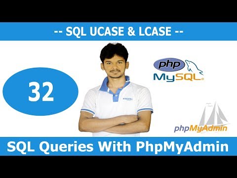 MySQL Database Tutorials in Bangla [Part-32] || SQL UCASE & LCASE