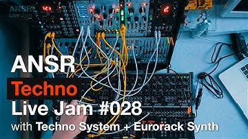 ANSR - Live Jam #028 with EricaSynths Techno System + Eurorack Synth