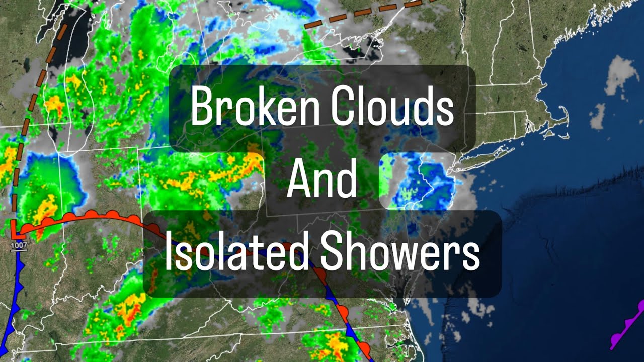 Broken Clouds And Isolated Showers - YouTube