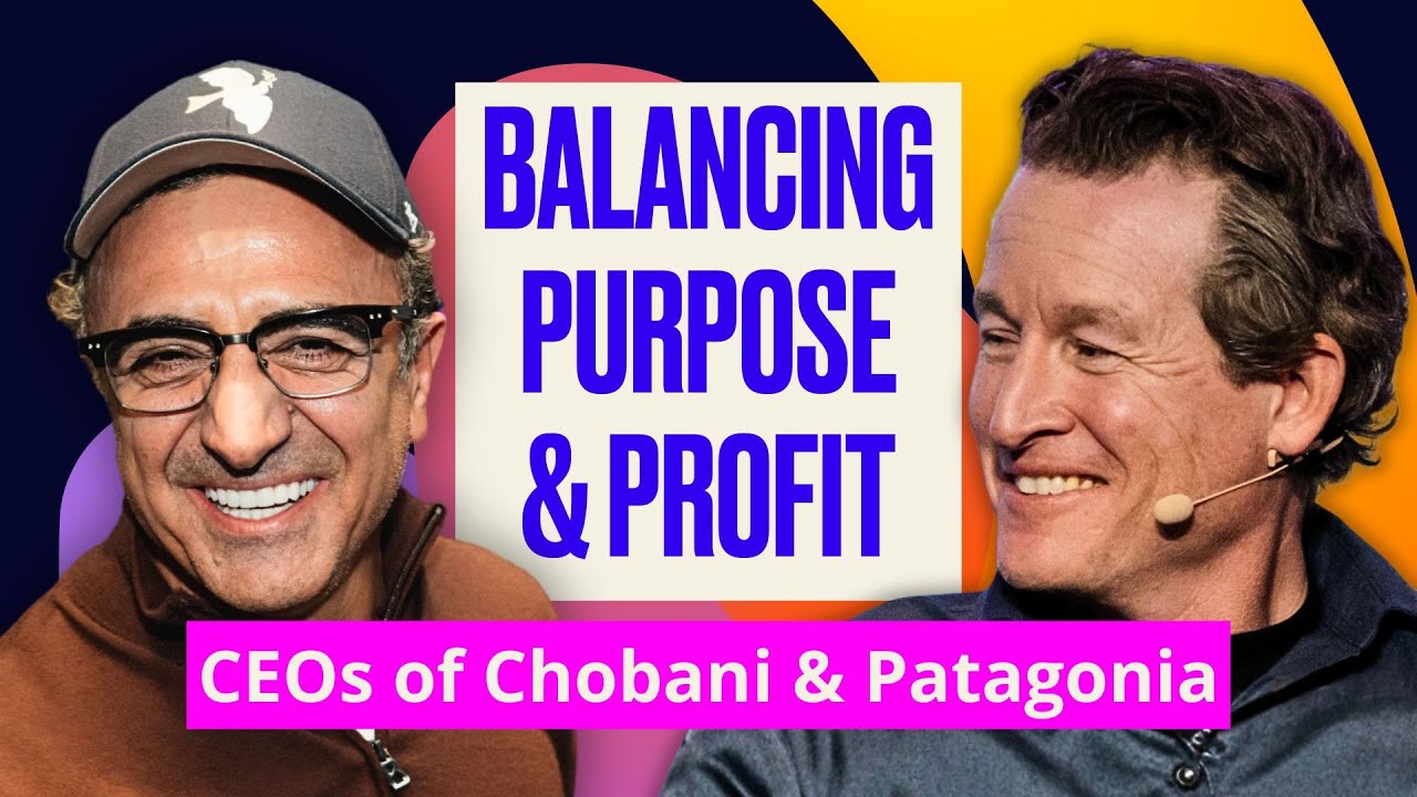 Patagonia & Chobani CEOs on prioritizing principles over growth | Masters  of Scale Summit 2025