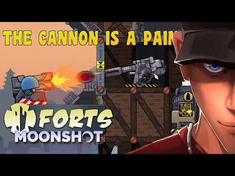 Forts - Moonshot Mission 2 and 3 - Missile Command! Pyromaniac! | Let's Play Forts - Moonshot