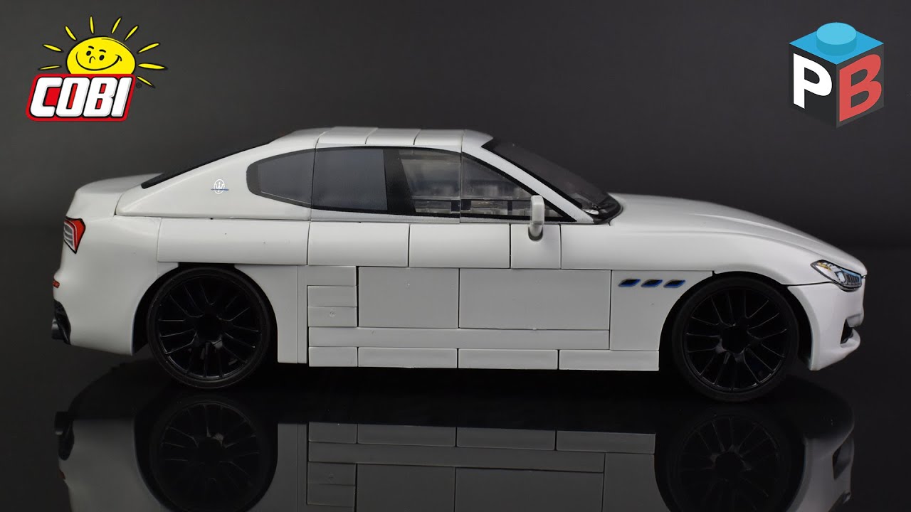 Jeu De Construction COBI - Maserati Ghibli Hybrid - 105 Pièces - Échelle 1/35 - Neuf