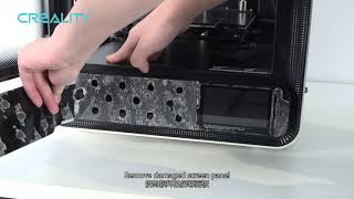 CR 200B Screen panel replacement tutorial