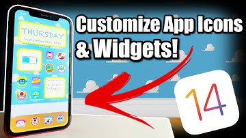 How To Customize App Icons & Widgets On iPhone Home Screen! (iOS 14)