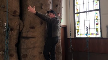 The "T step" - aid climbing technique