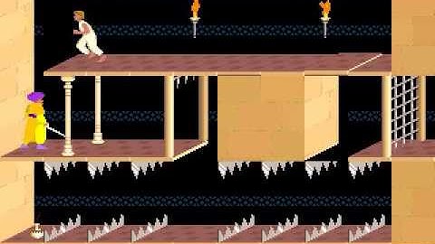 Prince Of Persia - Trick Of Killing Guard By Sending Him To Room 0