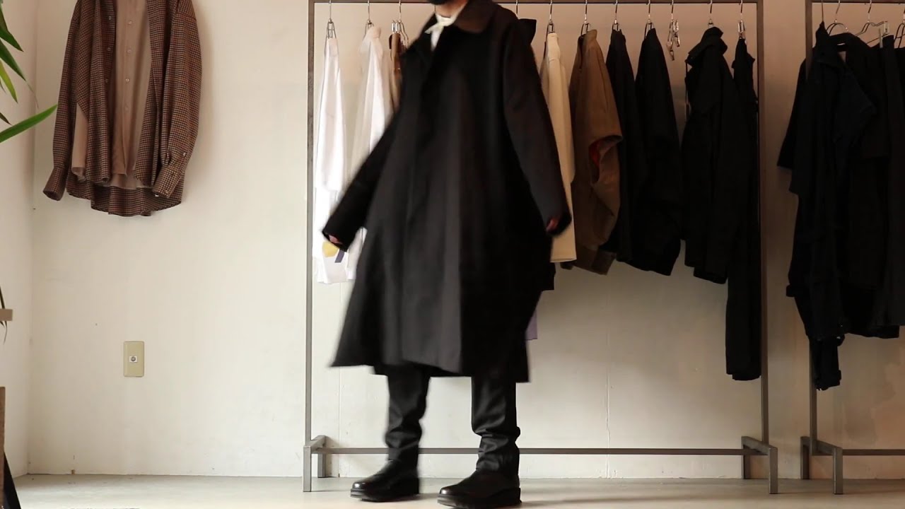 SISE / バルーンステンカラーコート[BALLOON SOUTIEN COLLAR COAT[20AW