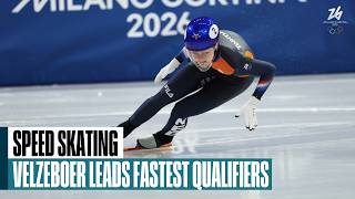 Xandra Velzeboer Courtney Sarault crush 500m heats in Milan