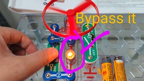 2 Speed Fan Motor Circuit - Elenco Snap Circuits Extreme Electronics Hobby Kit Project 13