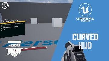 Unreal Engine 4 Tutorial - Curved HUD effect