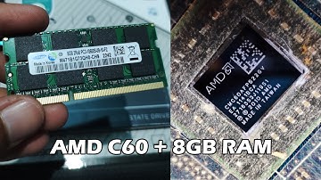 Acer One 722 AMD C60 8GB RAM Upgrade