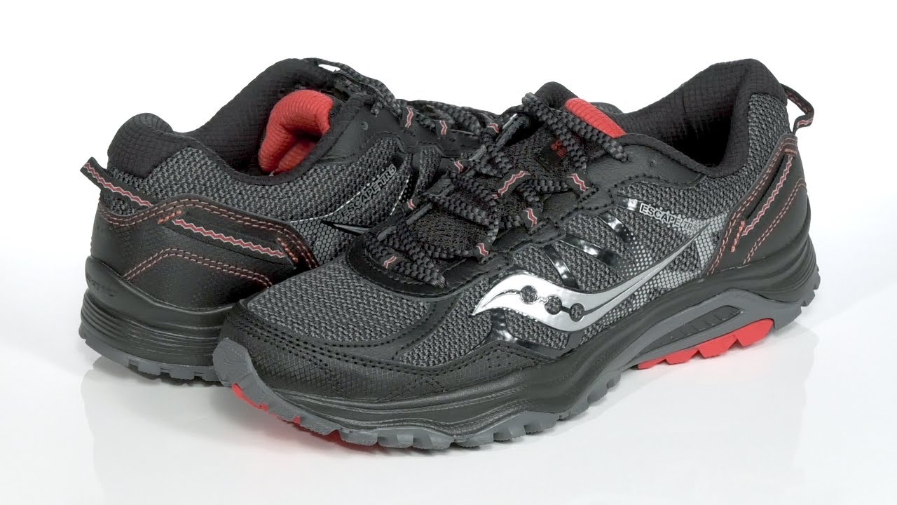 saucony grid escape trail running shoes