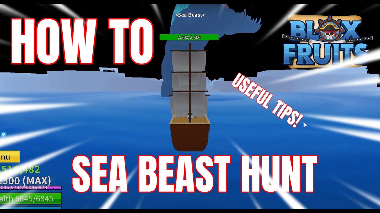 How To Farm Sea Beasts In Blox Fruits! ( Super Fast And Easy) 