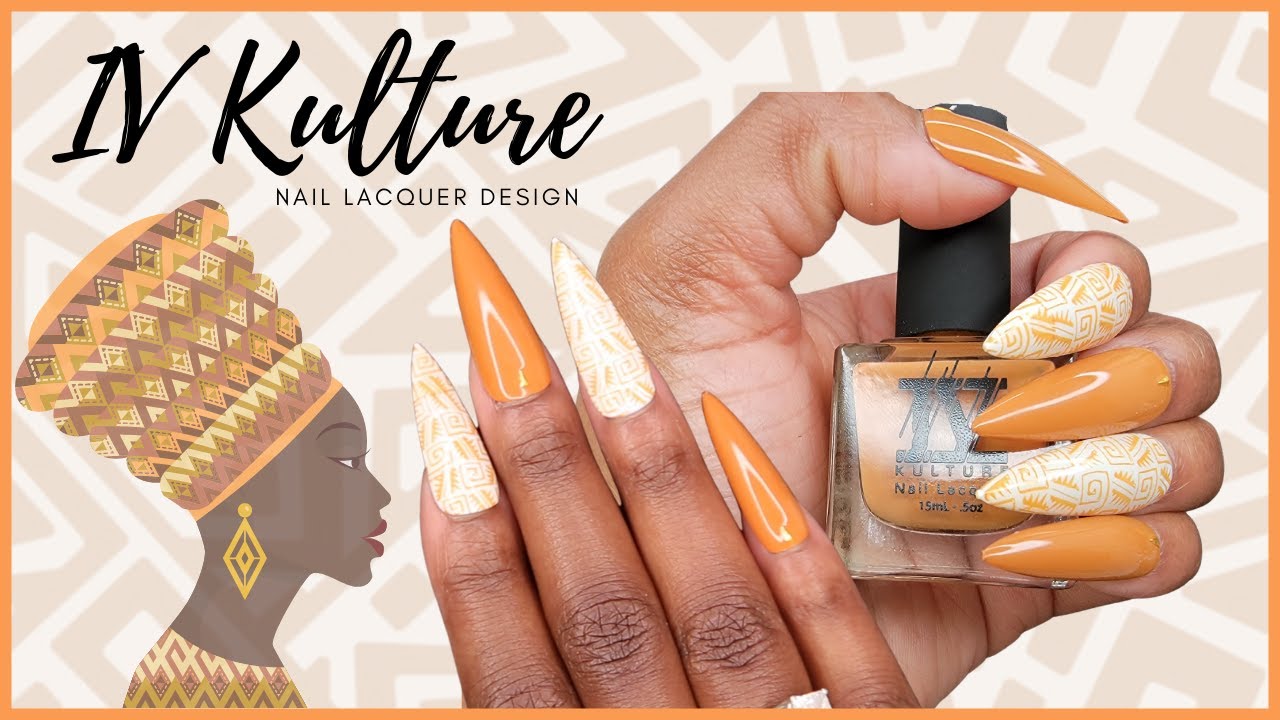 IV Kulture Nail Lacquer Design | Patrice Nailed It!