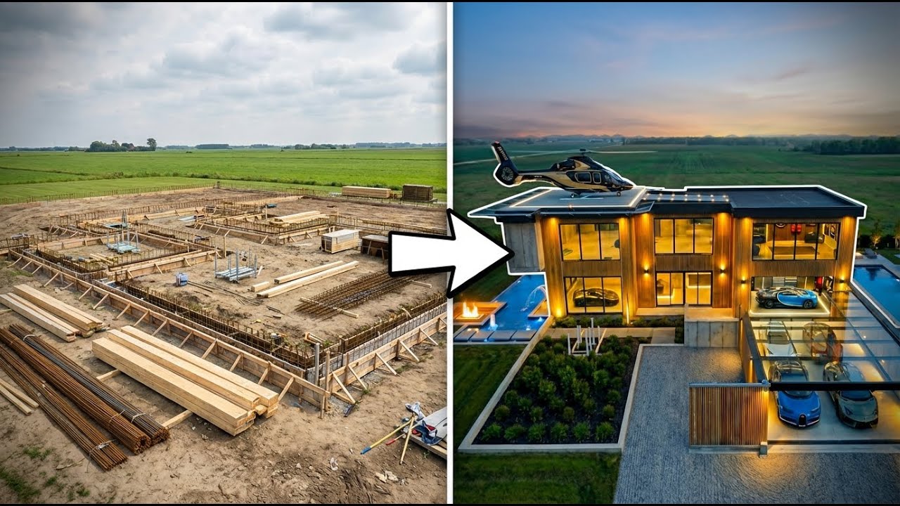 4 EPIC Luxury Builds in 1 Video (Satisfying Timelapse Transformations)