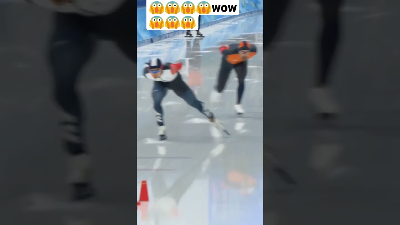 world RECORD  Speed Skating Beijing 2022 _ Men's 1500m on Olympic
