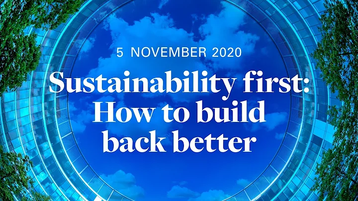 Sustainability first: How to build back better | White & Case LLP