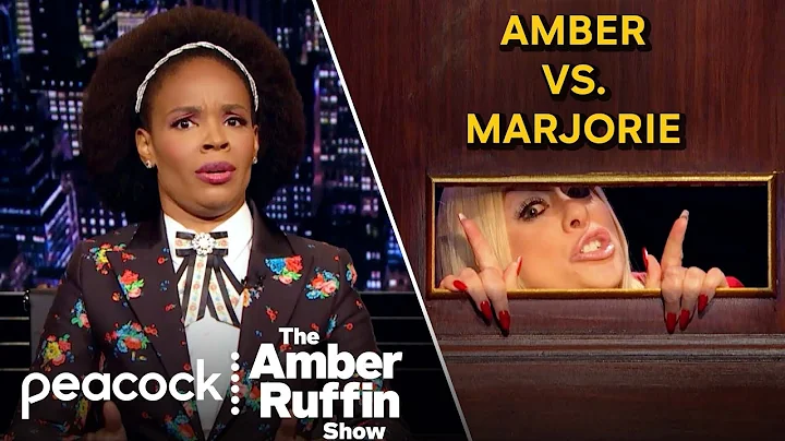 Three Times Amber Ruffin Met Marjorie Taylor Green...