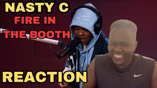 Nasty C Fire in the Booth REACTION