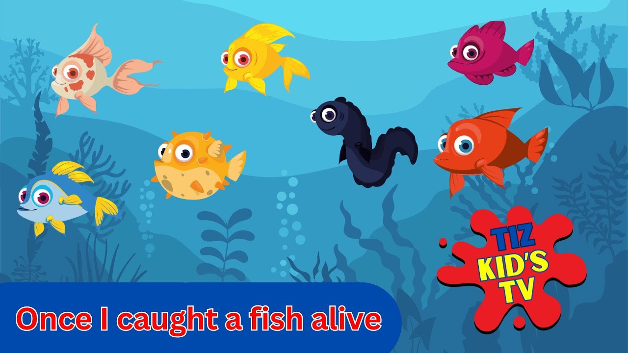 1 2 3 4 5 once I caught a fish alive song - YouTube