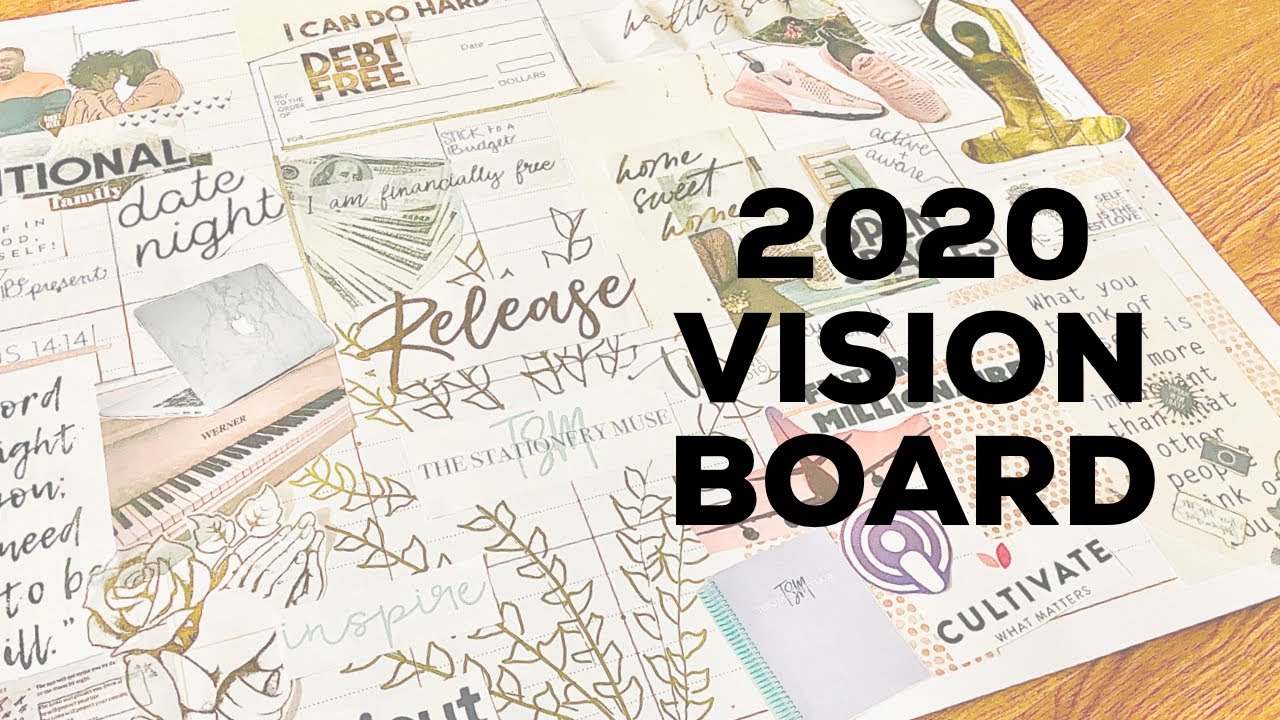 my-first-vision-board-word-of-the-year-2020-goal-setting-the