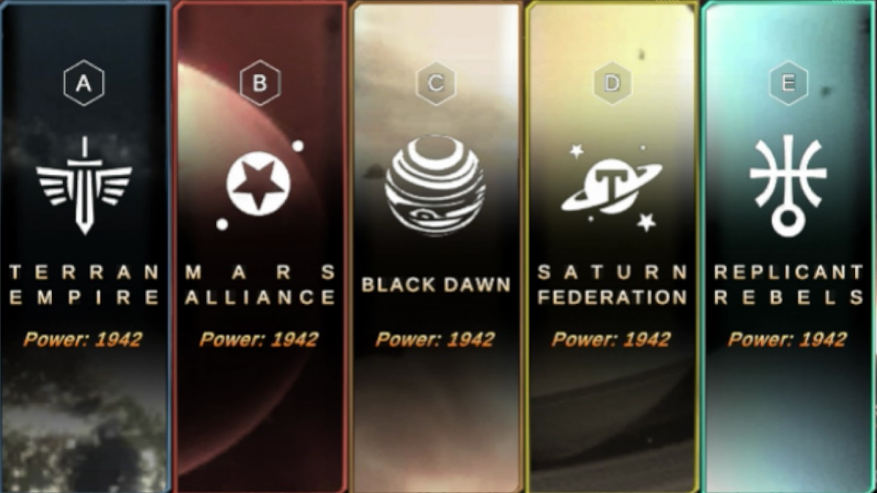 All Five Factions Showdown - Battle at Kuiper Junkyard - Solar Dominion ...