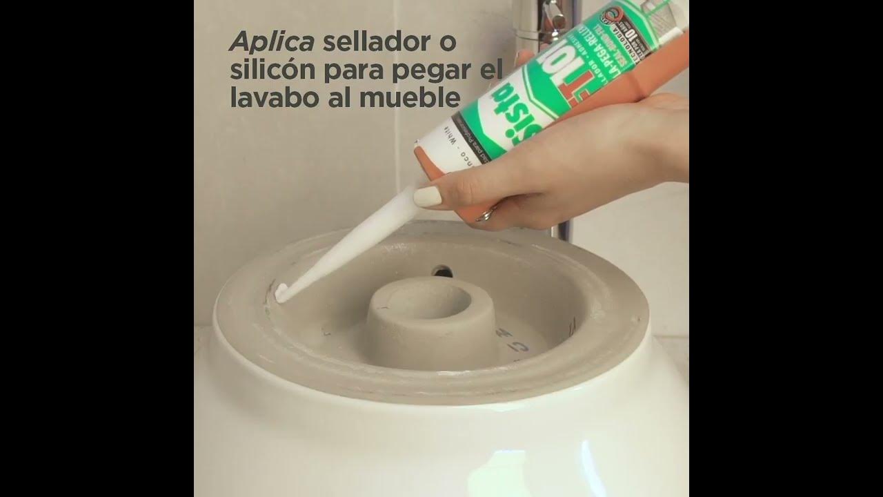 COMBO FORCIS ESPEJO Y MUEBLE DE BAÑO C/LAVABO DE CERAMICA Y CESPOL 33X32X52